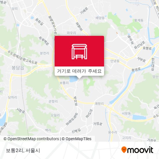 보통2리 지도