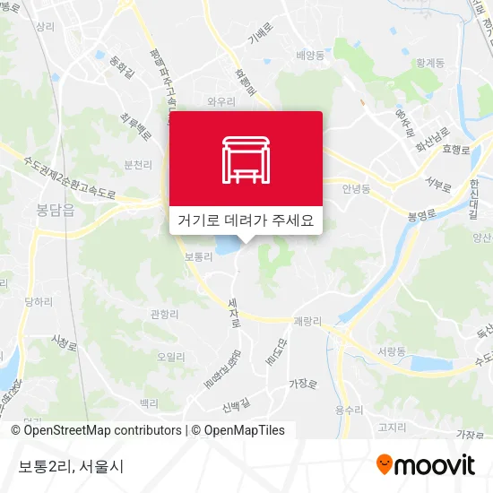 보통2리 지도