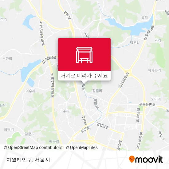 지월리입구 지도