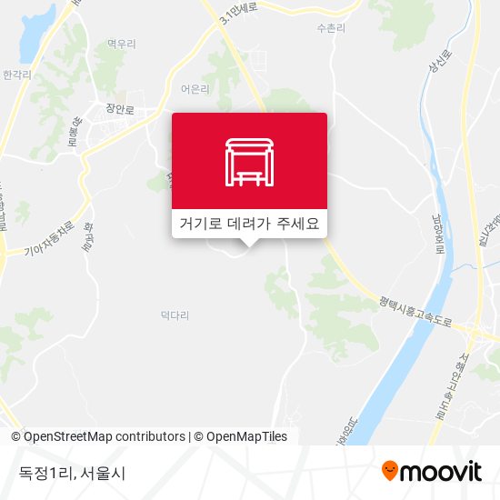 독정1리 지도