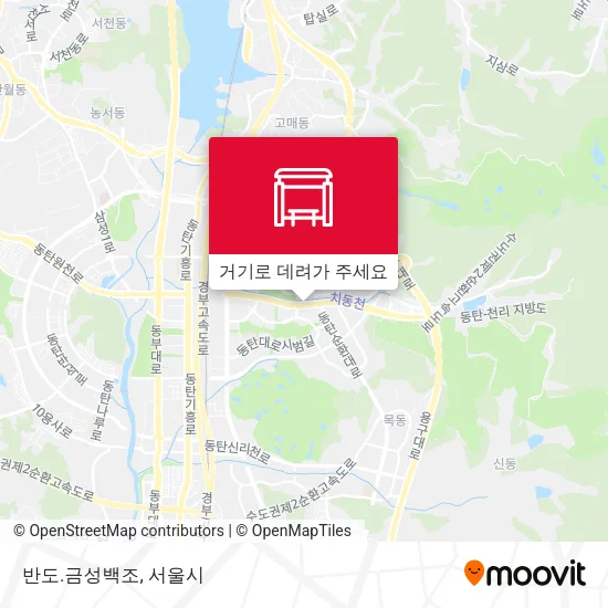 반도.금성백조 지도