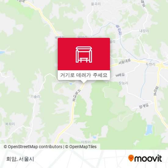 회암 지도