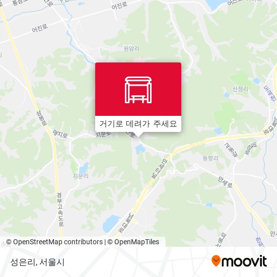 성은리 지도