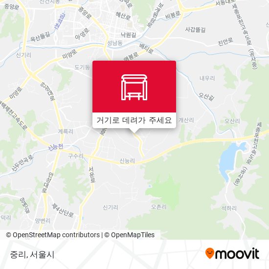 중리 지도