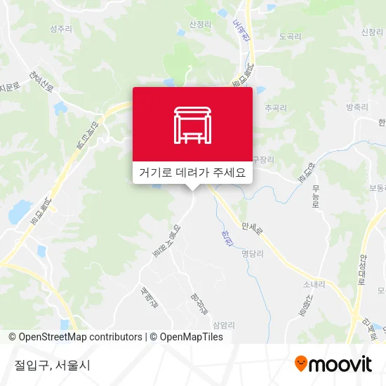 절입구 지도