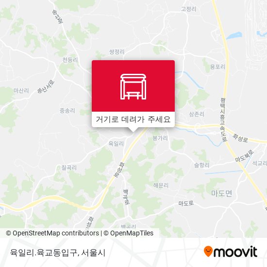 육일리.육교동입구 지도