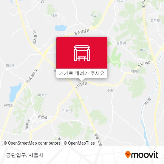 공단입구 지도