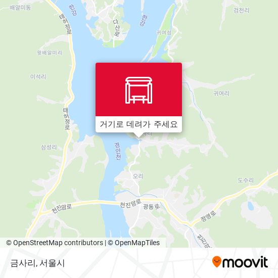 금사리 지도