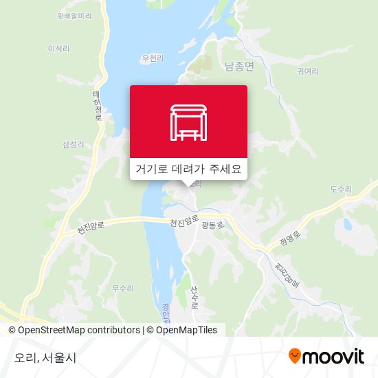 오리 지도
