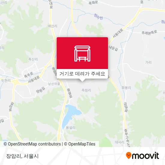 장암리 지도