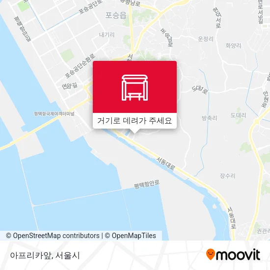 아프리카앞 지도