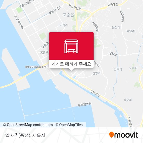 일자촌(종점) 지도