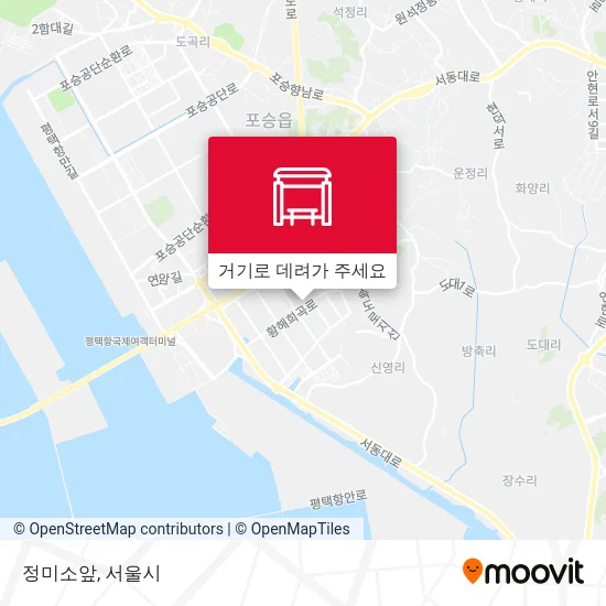 정미소앞 지도
