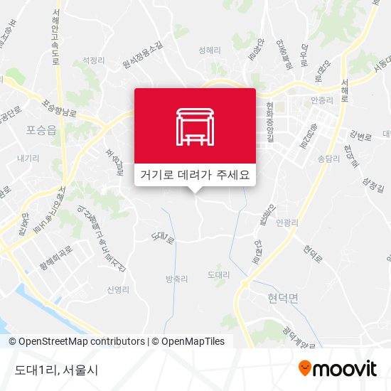 도대1리 지도