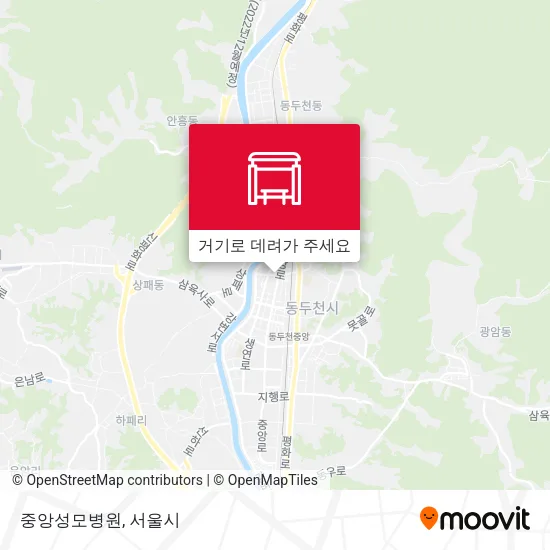 중앙성모병원 지도