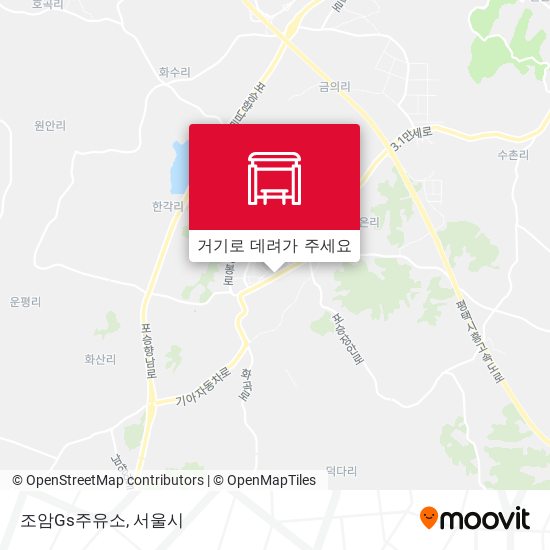 조암Gs주유소 지도