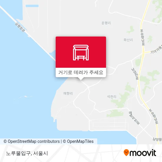 노루물입구 지도