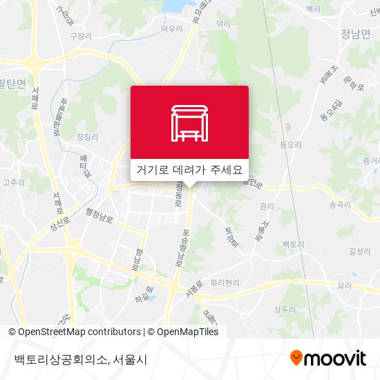 백토리상공회의소 지도