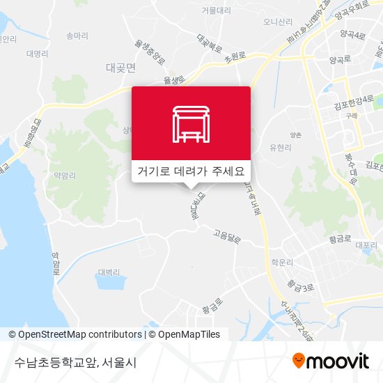 수남초등학교앞 지도