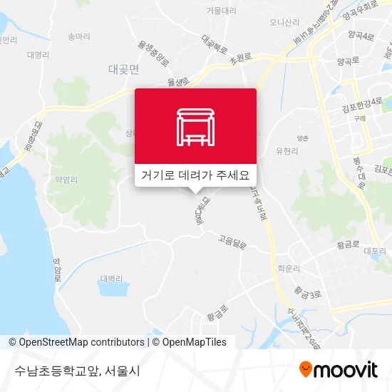 수남초등학교앞 지도