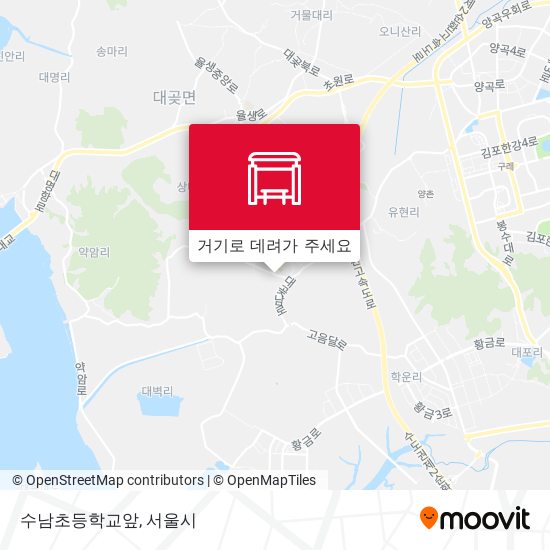 수남초등학교앞 지도