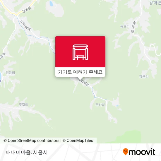 매내미마을 지도