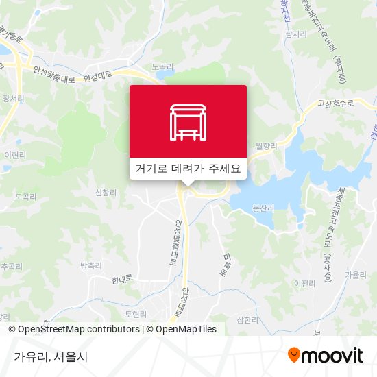 가유리 지도