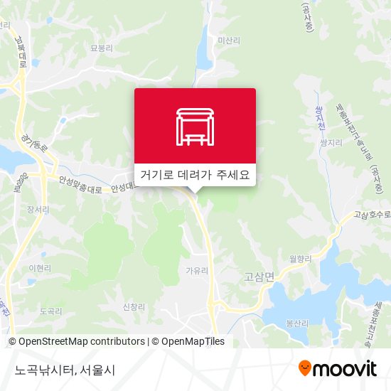 노곡낚시터 지도