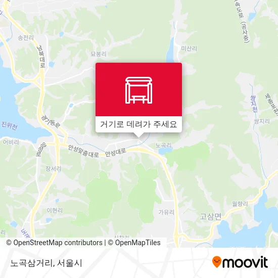 노곡삼거리 지도