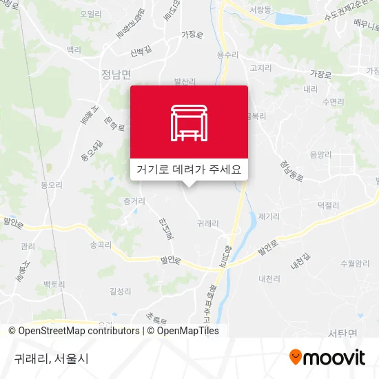 귀래리 지도