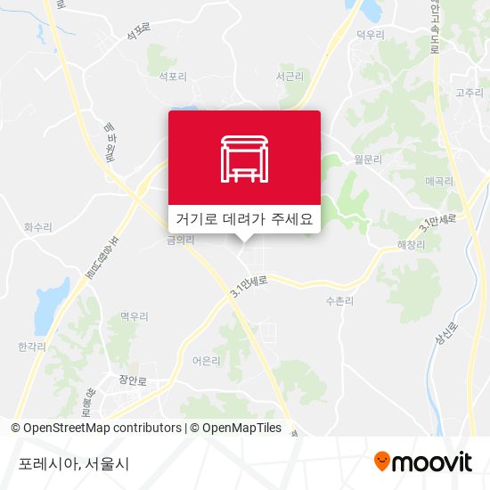 포레시아 지도