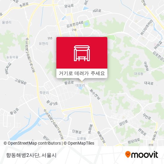 향동해병2사단 지도