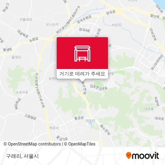 구래리 지도