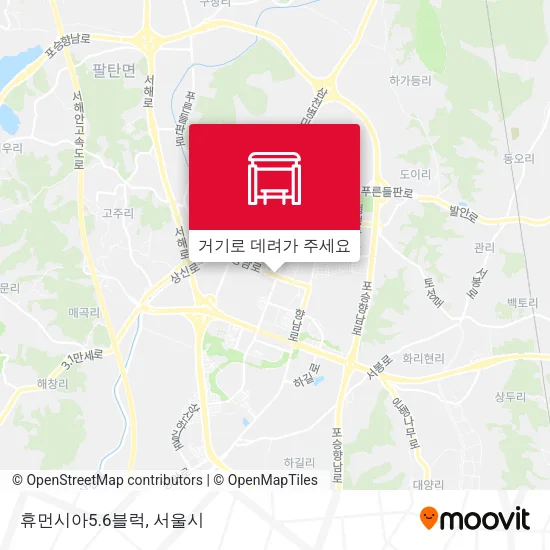 휴먼시아5.6블럭 지도
