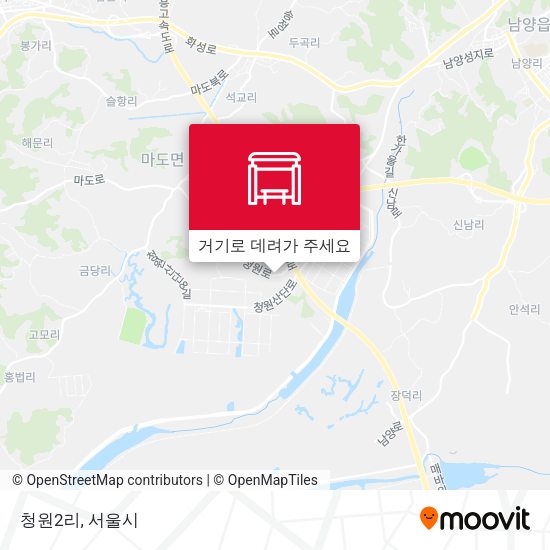 청원2리 지도