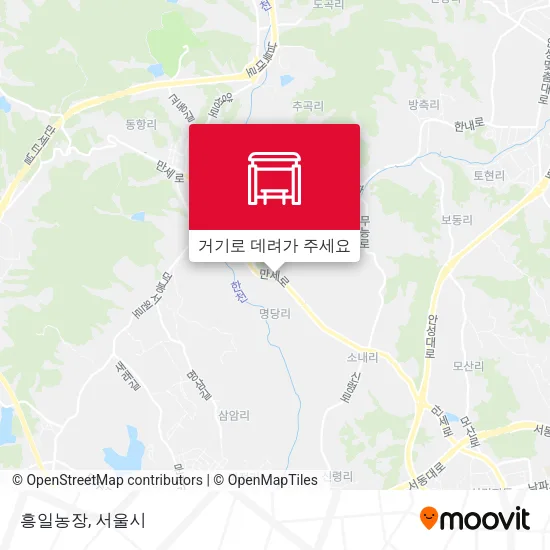 흥일농장 지도