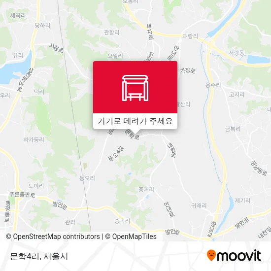 문학4리 지도