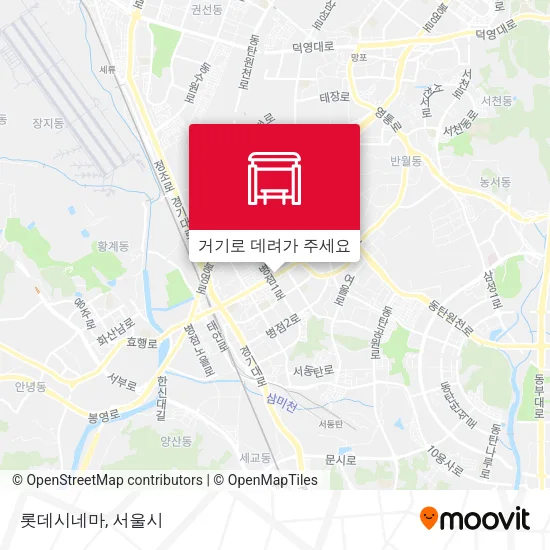 롯데시네마 지도