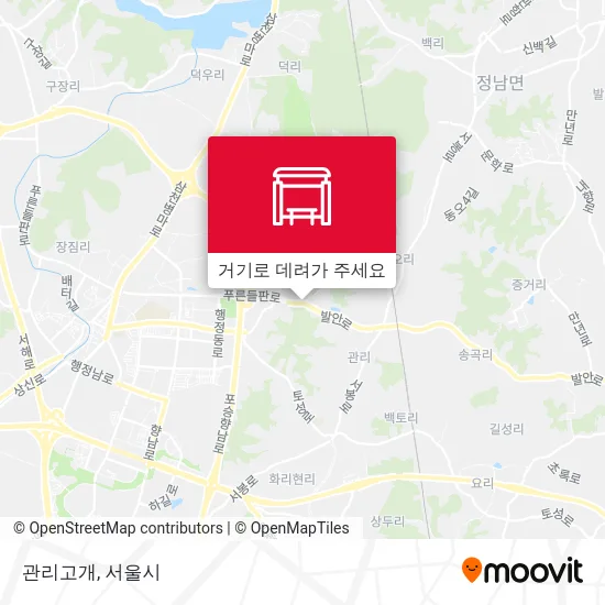 관리고개 지도