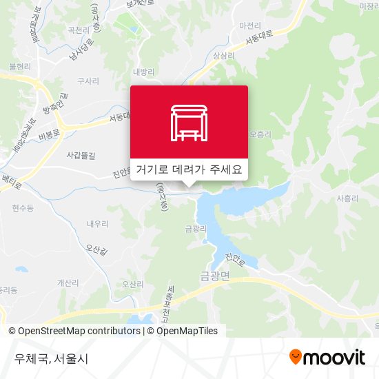 우체국 지도