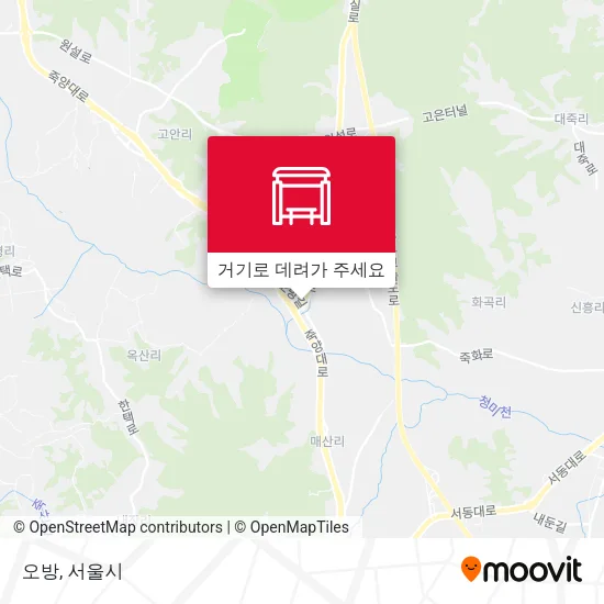 오방 지도