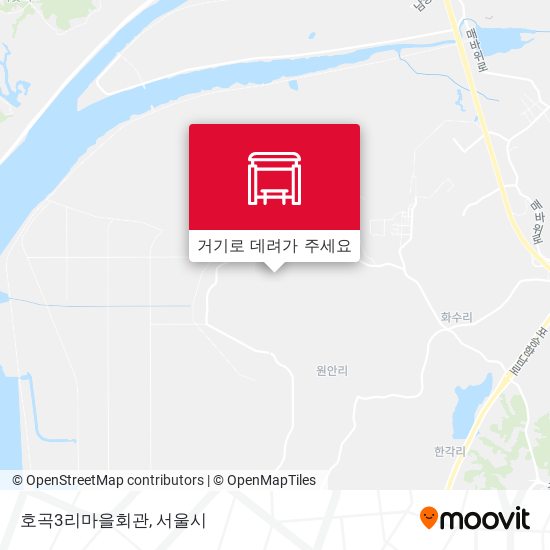 호곡3리마을회관 지도