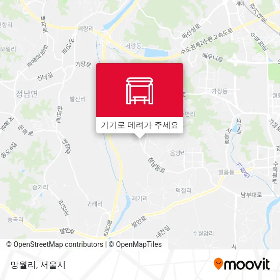 망월리 지도