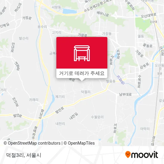덕절3리 지도