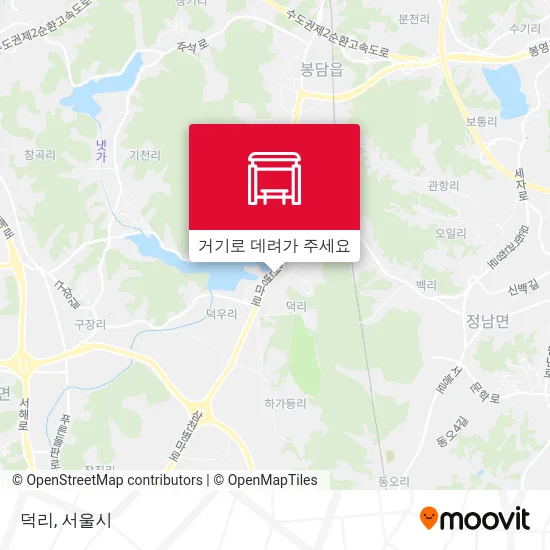 덕리 지도