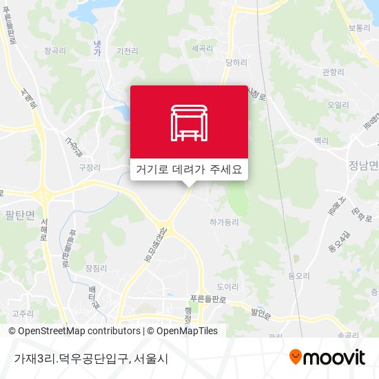 가재3리.덕우공단입구 지도