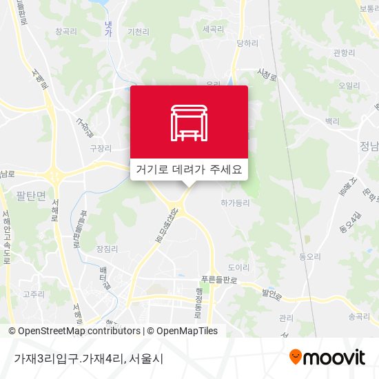 가재3리입구.가재4리 지도