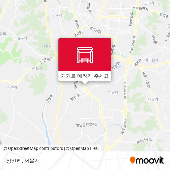 상신리 지도