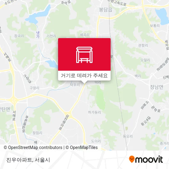 진우아파트 지도