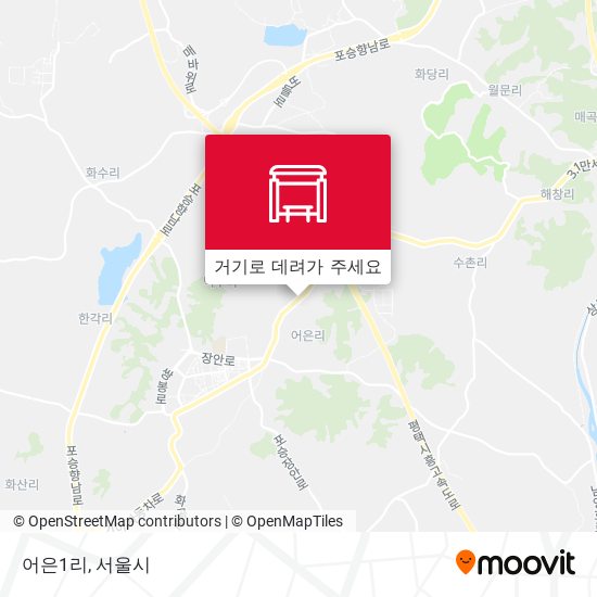 어은1리 지도